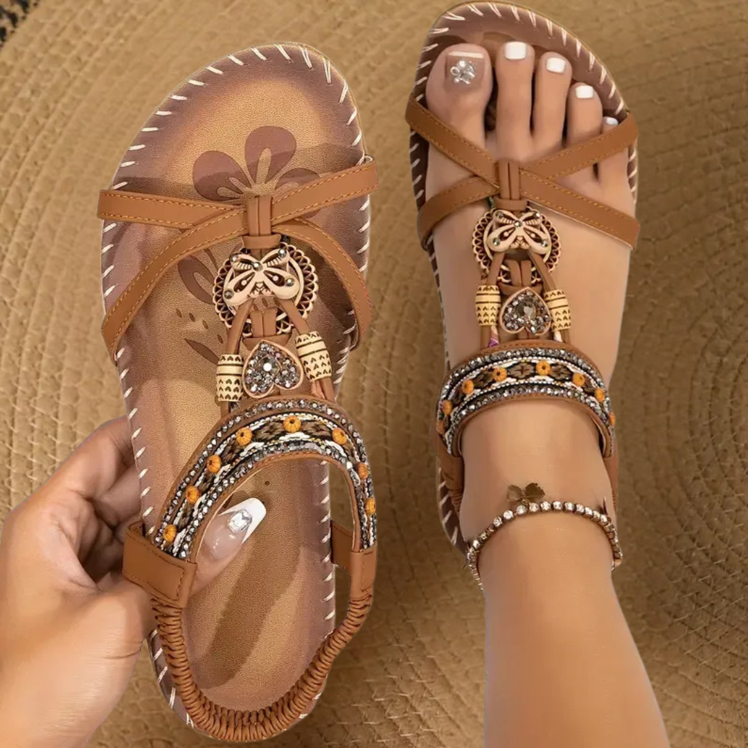 Claudia™ | Ortopædiske sandaler i Ibiza-stil