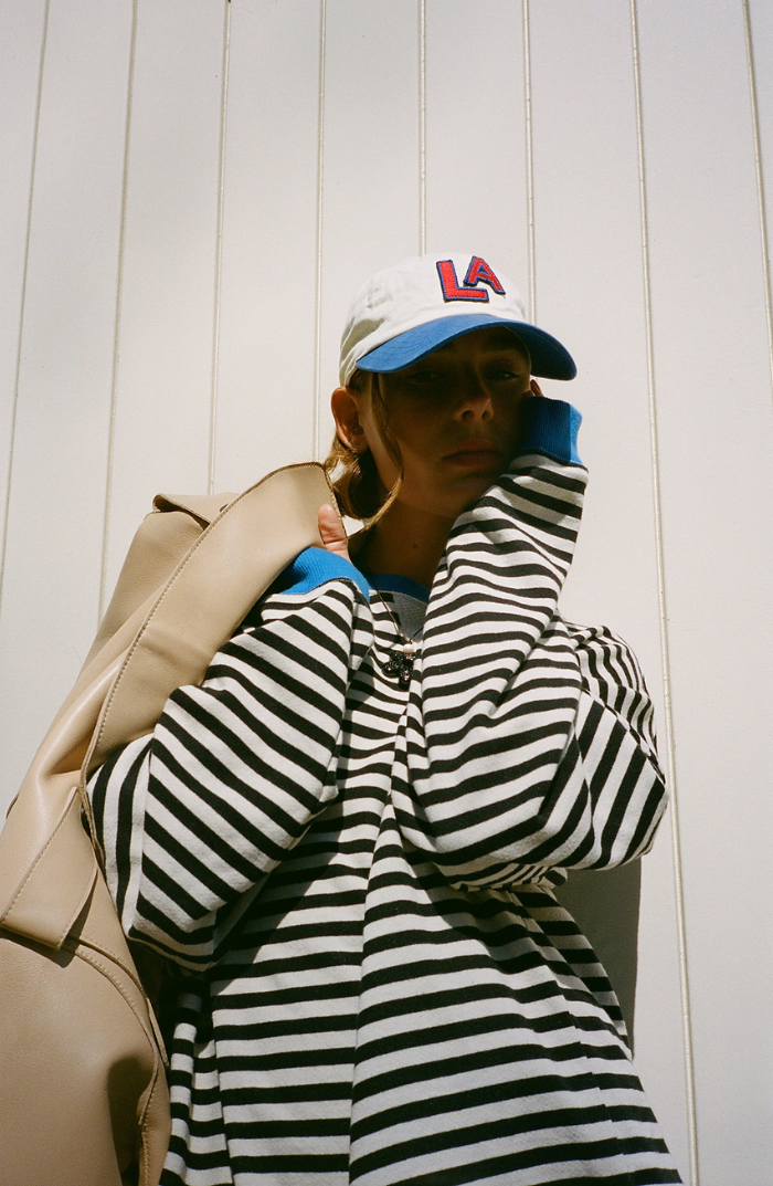 Lena | Oversized stribet sweater