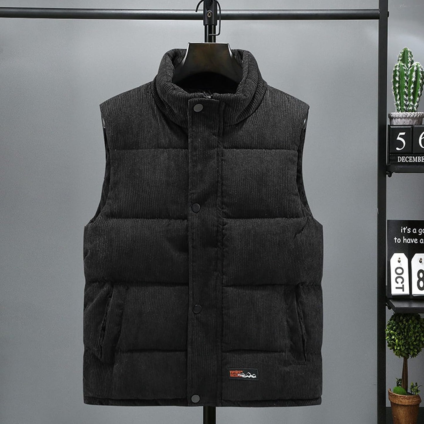 Axel | Varm og afslappet lag-puffervest