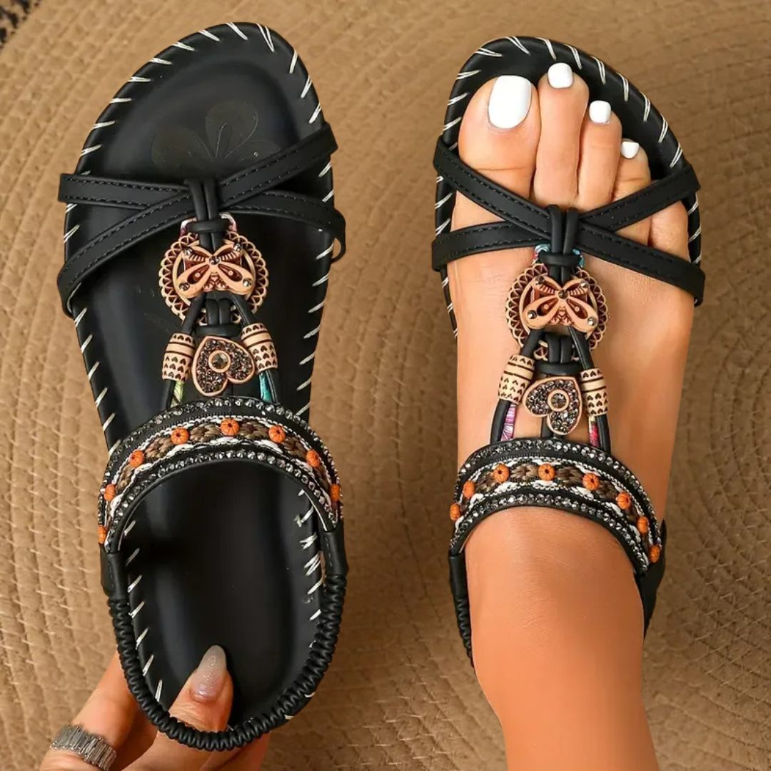 Claudia™ | Ortopædiske sandaler i Ibiza-stil