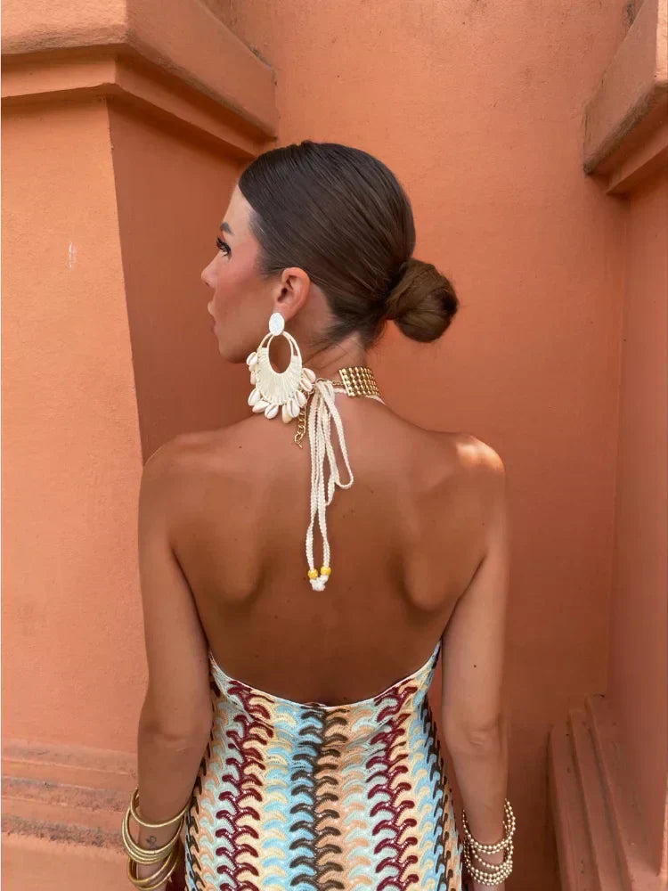Maxine™ - Elegant halterneck kjole