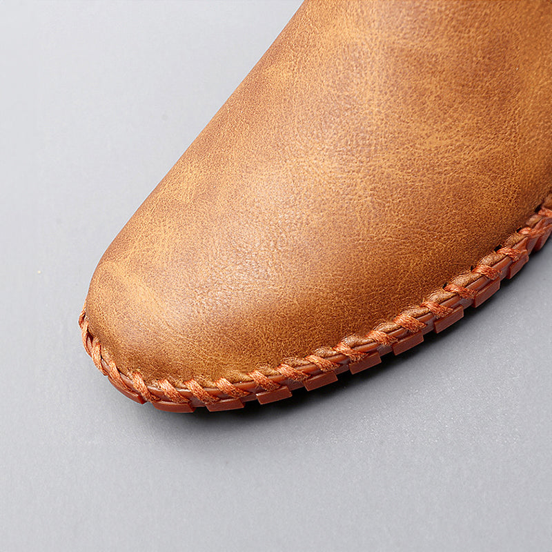 Santorini læder loafers