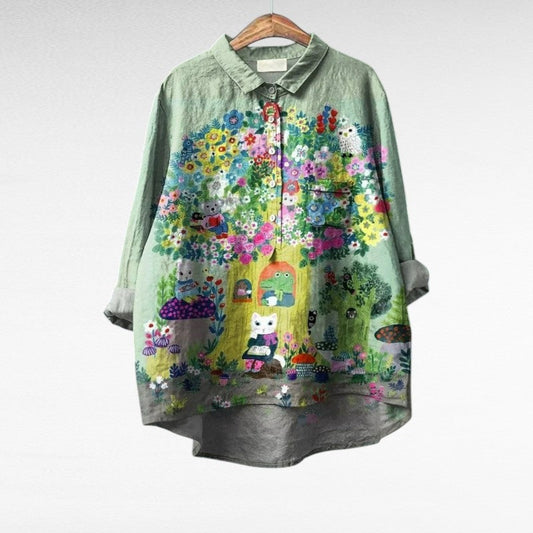 Priscilla | Moderne Vintage Bluse