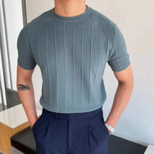 Ditmar | Ribbet T-shirt