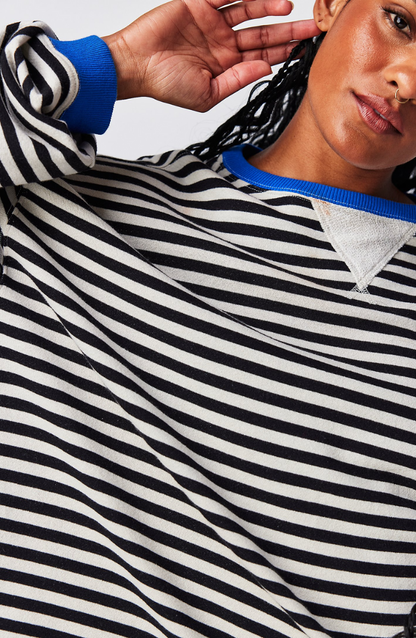 Lena | Oversized stribet sweater