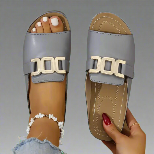 Margrethe™ - Elegant ortopædisk sandal