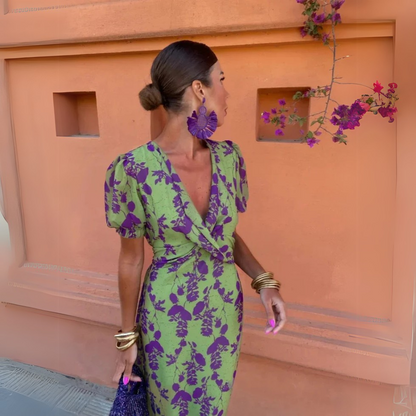 Cathy™ - Chic blomsterkjole