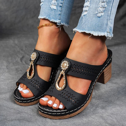 Maria™ | Elegante og komfortable ortopædiske sandaler