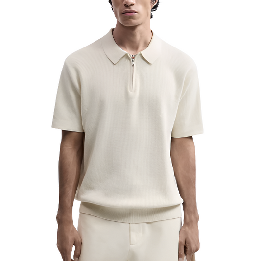 Einar | Polo med lynlås