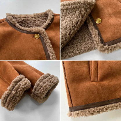 Milou | Stilfuld Jakke med Sherpa-for