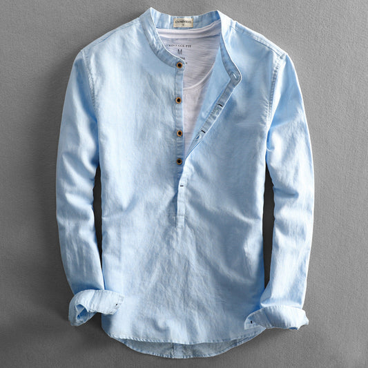 Zivora Essentials | Linned Skjorte til Herrer