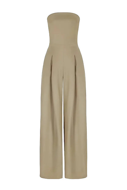 Astrid | Elegant stropløs jumpsuit til enhver lejlighed