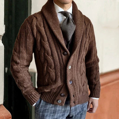 Kristian | Strikket cardigan til mænd